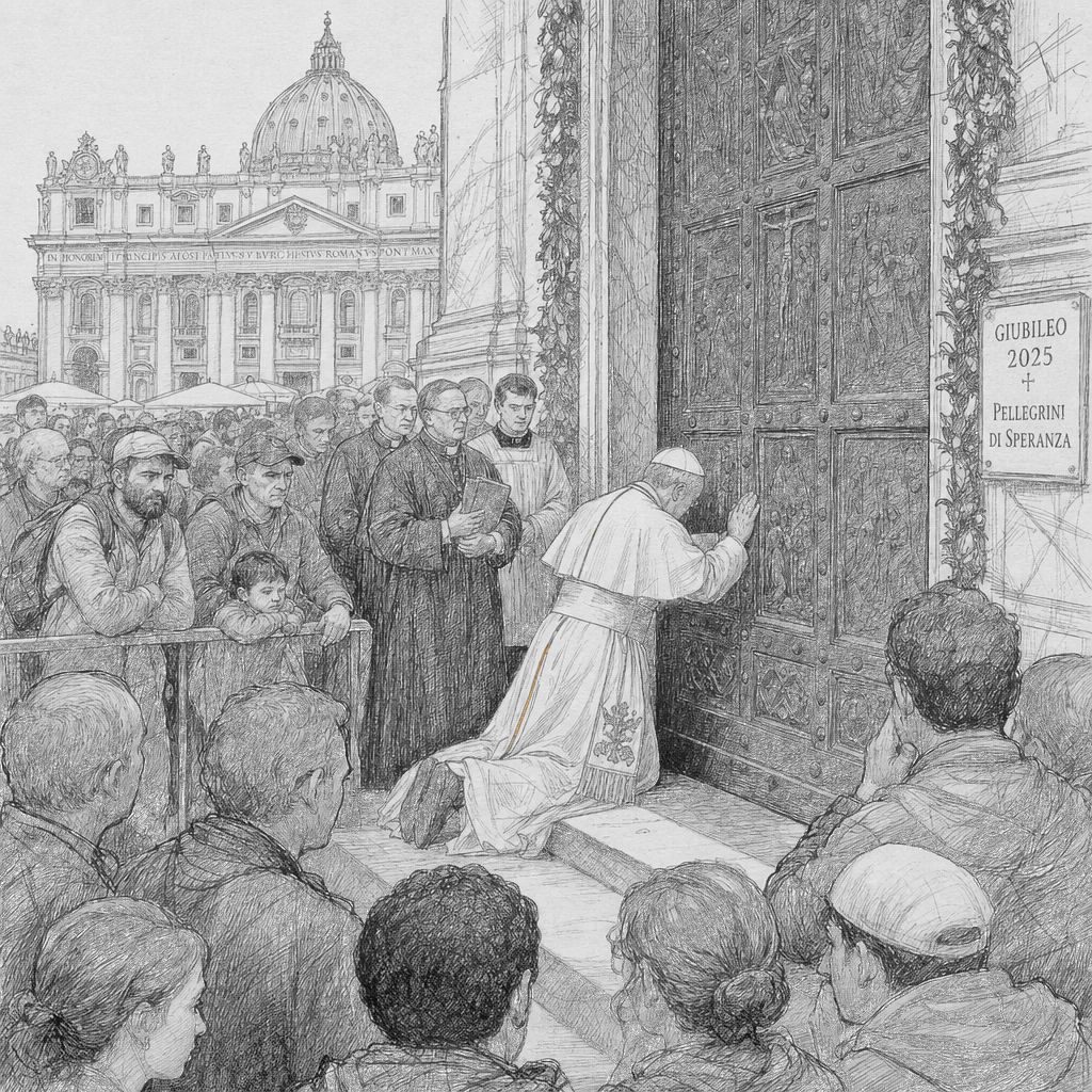 Pope Leo XIV closes 2025 Holy Year and urges Christians to welcome strangers