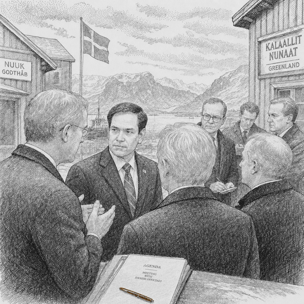 Rubio plans talks with Denmark next week on U.S. Greenland interest