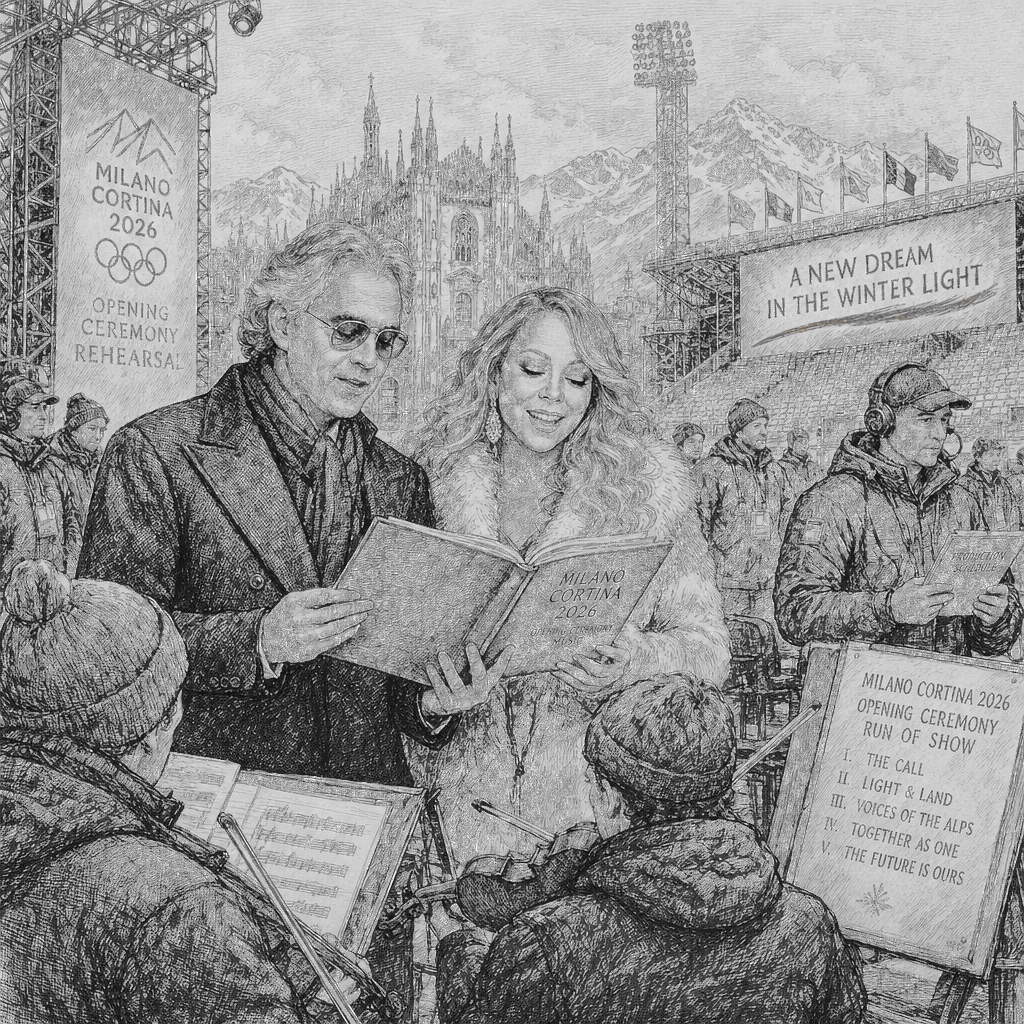 Andrea Bocelli to headline Milan Cortina Olympics opening on Feb. 6