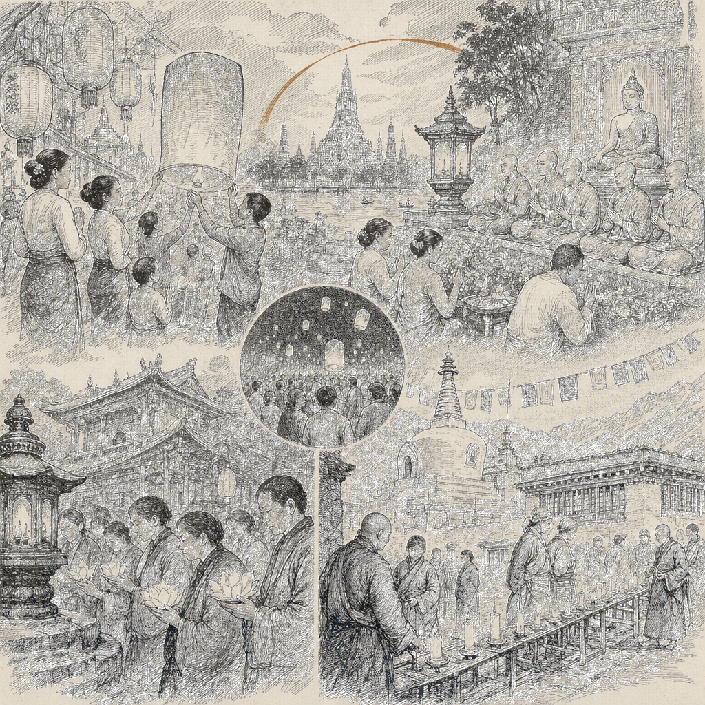 Buddha’s birthday falls on different dates across Asia—here’s how it’s marked