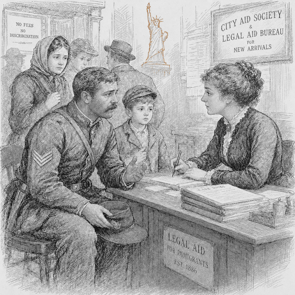 Illustration accompanying article: U.S. Army staff sergeant seeks help after wife detained for deportation