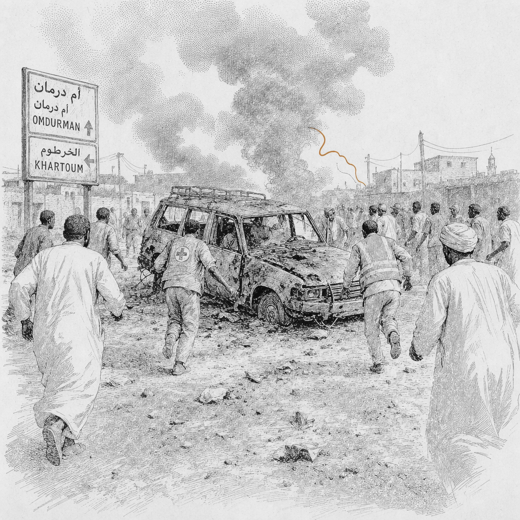 RSF drone strike kills five civilians near Sudan's capital, rights group says