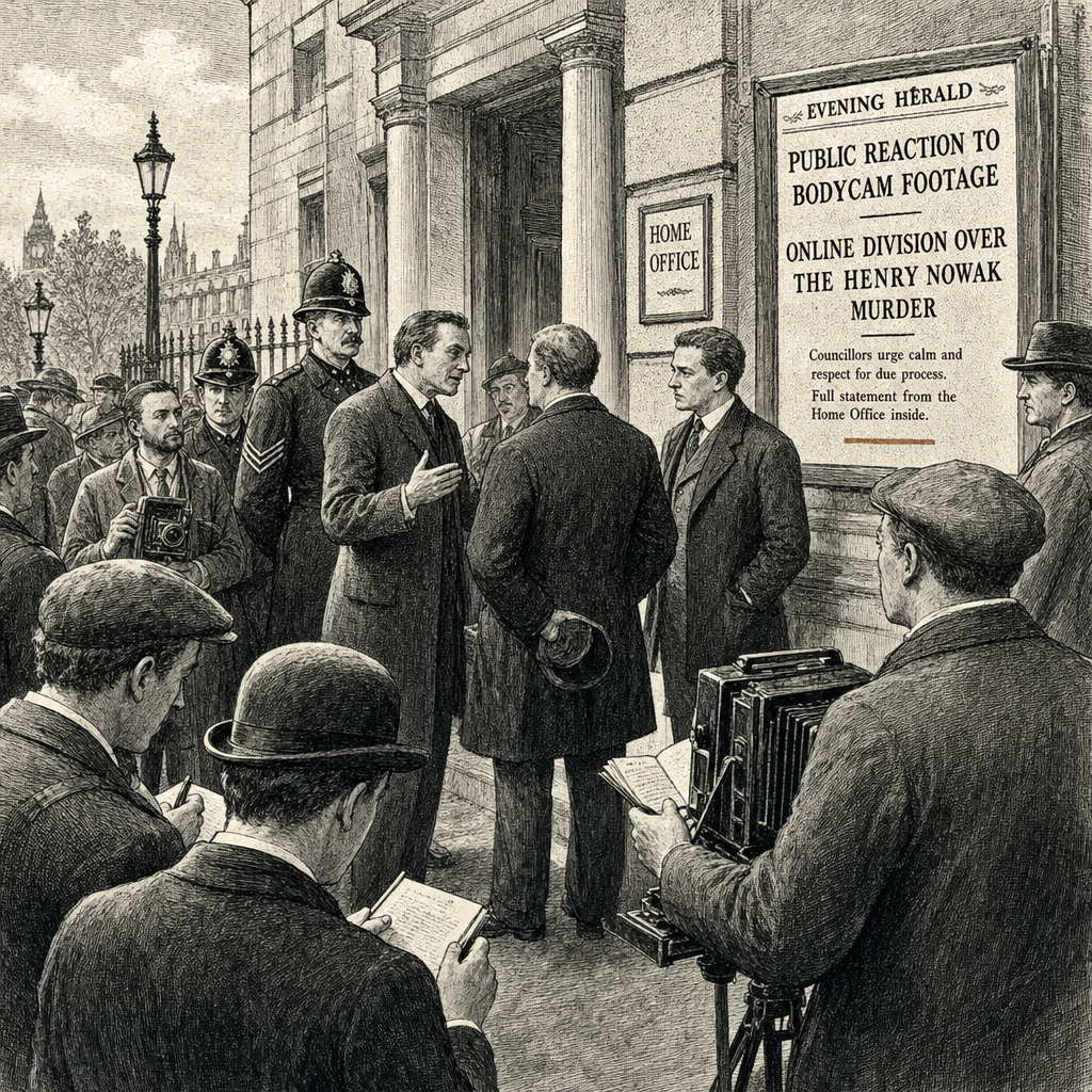Illustration accompanying article: Starmer Accuses Elon Musk of Whiping Up Division Over Henry Nowak Murder