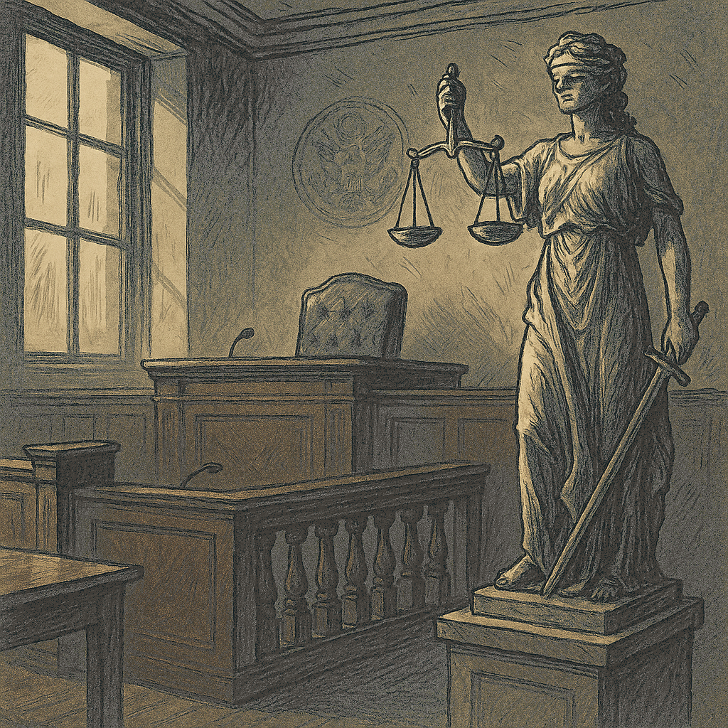 Illustration accompanying article: Court ruling tests equality-and-fairness coverage