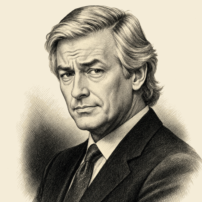 Engraved portrait of Phukher Tarlson